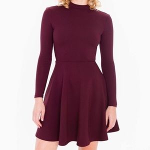 American Apparel Violette Skater Dress Size Med
